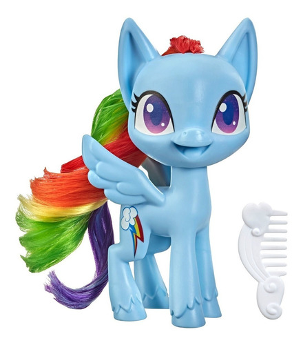 Boneca My Little Pony New Azul Rainbow Dash Hasbro